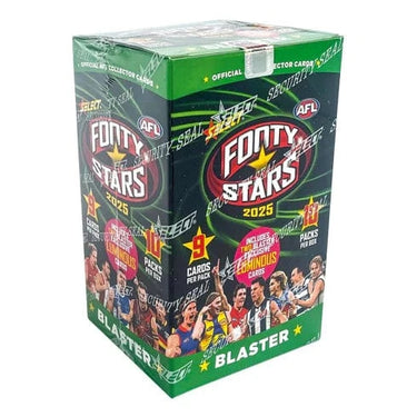 Techzone Geelong AFL Football 2025 Select Footy Stars Trading Cards Blaster Box